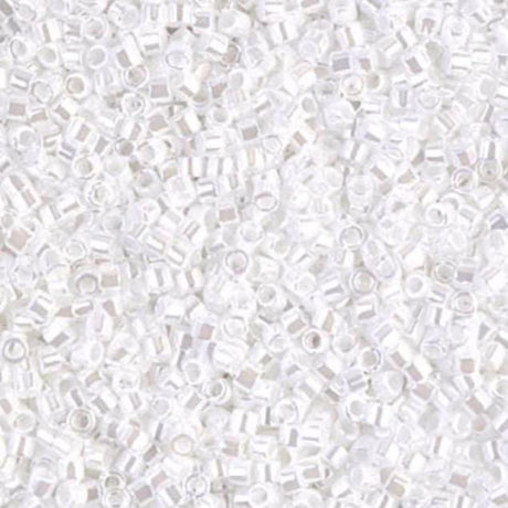 DB0201 11/0 White Pearl Ceylon Miyuki Delica