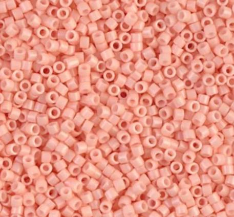 DB0206 11/0 Opaque Salmon Miyuki Delica