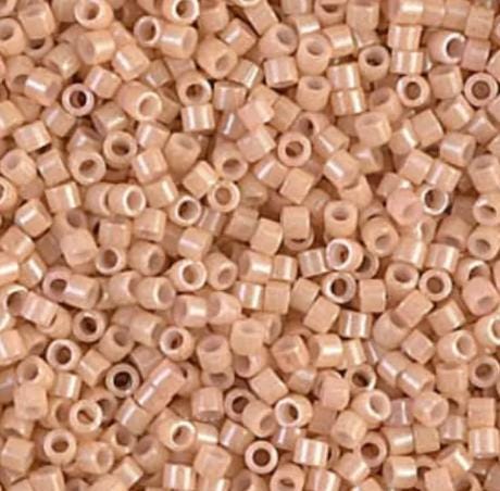 DB0208 11/0 Opaque Tan Luster Miyuki Delica