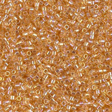Transparent Light Topaz AB Miyuki Delica DB0100 11/0