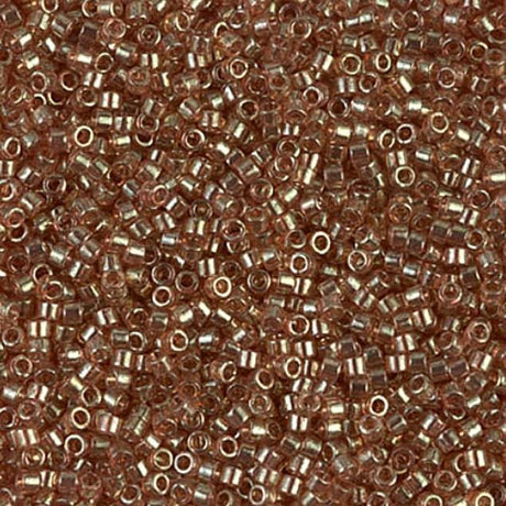 Peach Topaz Gold Luster Miyuki Delica DB0102 11/0
