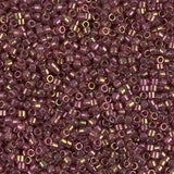 Dark Topaz Rainbow Gold Luster Miyuki Delica DB0103 11/0