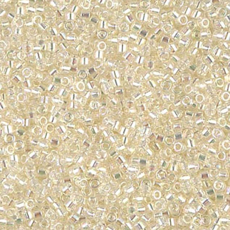 Crystal Ivory Gold Luster Miyuki Delica DB0109 11/0