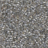 Transparent Silver Gray Gold Miyuki Delica DB0114 11/0