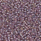 11-1010 Silverlined Smoky Amethyst AB, Miyuki Seed Bead 11/0