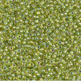 11-1014 Silverlined Chartreuse AB, Miyuki Seed Bead 11/0