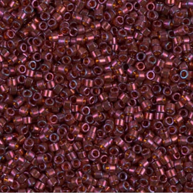 Dark Topaz Claret Luster Miyuki Delica DB0120 11/0
