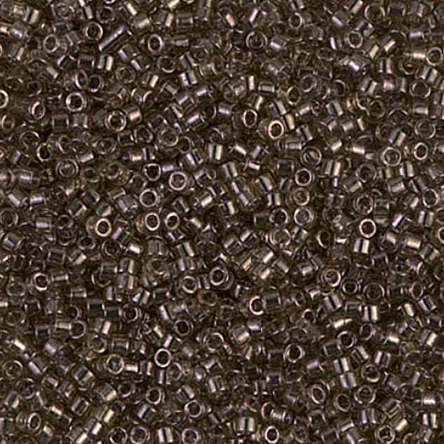 Transparent Smoky Olive Luster Miyuki Delica 11/0 DB0123 
