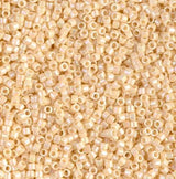 DB0157 11/0 Opaque Cream AB Miyuki Delica