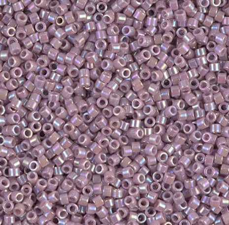 DB0158 11/0 Opaque Mauve AB Miyuki Delica