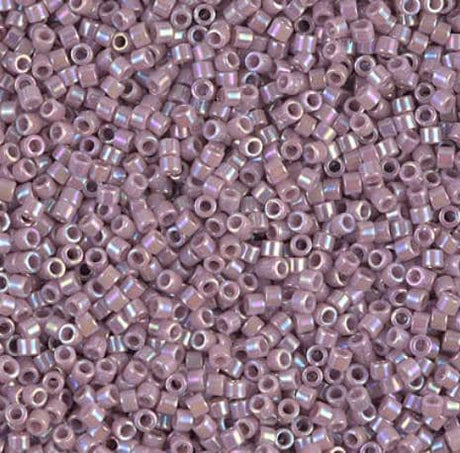 DB0158 11/0 Opaque Mauve AB Miyuki Delica