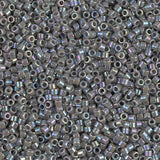 Opaque Gray AB Miyuki Delica 11/0 DB0168