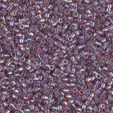 Transparent Smoky Amethyst AB Miyuki Delica 11/0 DB0173 