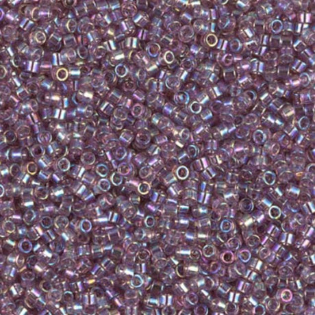 Transparent Smoky Amethyst AB Miyuki Delica 11/0 DB0173 