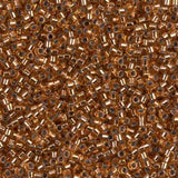 Silver Lined Copper Miyuki Delica 11/0 DB0181
