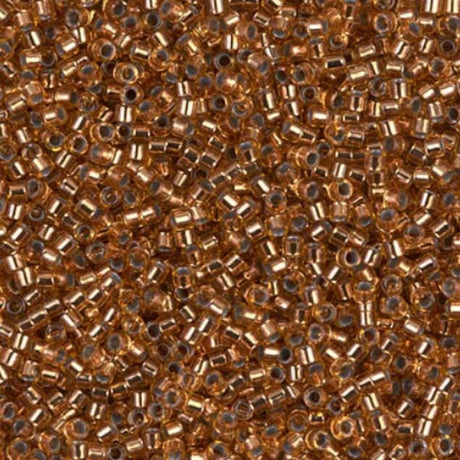 Silver Lined Copper Miyuki Delica 11/0 DB0181