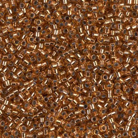 DB0181 11/0 Silver Lined Copper Miyuki Delica