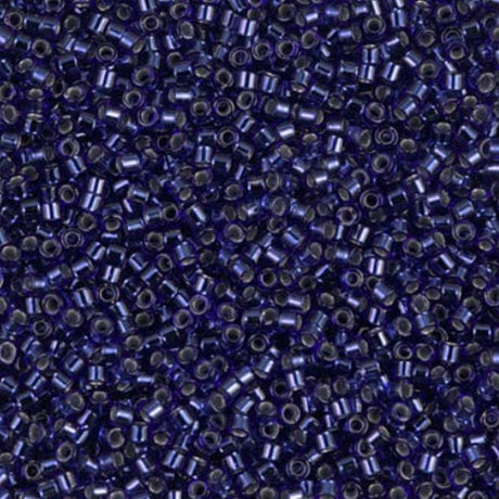 Silver Lined Royal Blue Miyuki Delica 11/0 DB0183