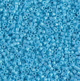 DB0215 11/0 Opaque Turquoise Blue Luster Miyuki Delica