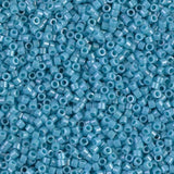 DB0218 11/0 Opaque Medium Turquoise Blue Luster Miyuki Delica
