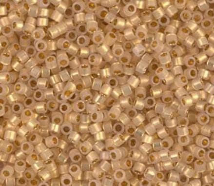 DB0230 11/0 24kt Gold Lined Opal Miyuki Delica