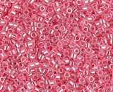 DB0236 11/0 Carnation Pink Ceylon Miyuki Delica