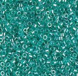 DB0238 11/0 Aqua Green Ceylon Miyuki Delica