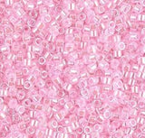 DB0244 11/0 Pink Ceylon Miyuki Delica