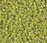 DB0262 11/0 Opaque Chartreuse Luster Miyuki Delica
