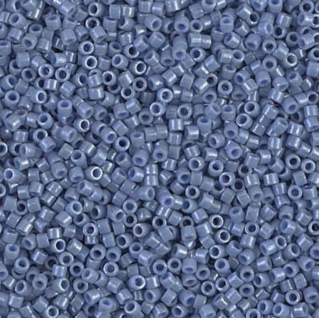 DB0266 11/0 Opaque Denim Blue Luster Miyuki Delica 