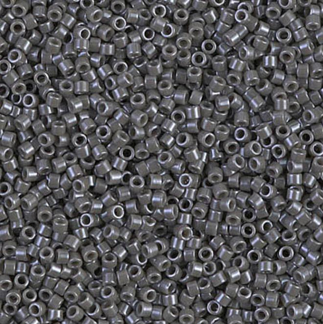 DB0268-1 11/0 Opaque Smoke Luster Miyuki Delica 
