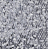 DB0271 11/0 Sparkling Silver Gray Lined Crystal Miyuki Delica 