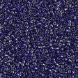 DB0277 11/0 Transparent Cobalt Luster Miyuki Delica 