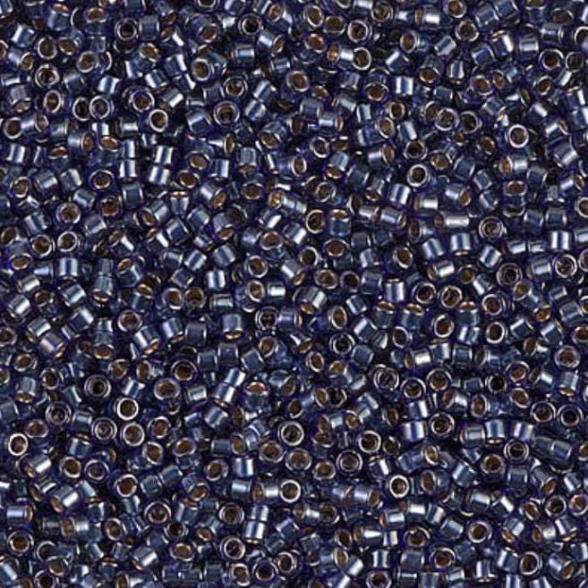 DB0278 11/0 Lined Cobalt Luster Miyuki Delica 