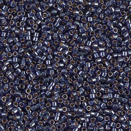 DB0278 11/0 Lined Cobalt Luster Miyuki Delica 
