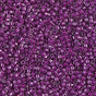 DB0281 11/0 Fuchsia Lined Crystal Luster Miyuki Delica 