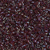 DB0296 11/0 Lined Ruby AB Miyuki Delica