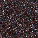 DB0297 11/0 Garnet Lined Ruby AB Miyuki Delica 