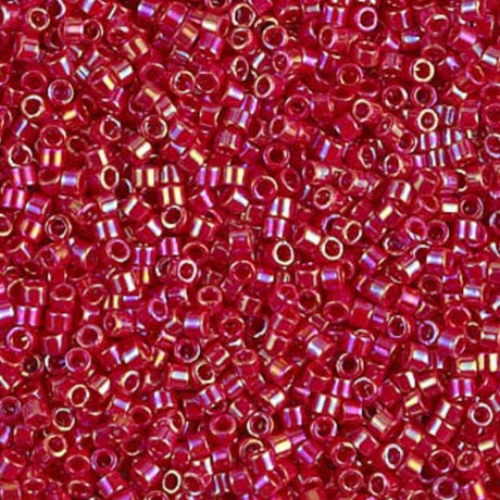 Opaque Red AB Miyuki Delica 11/0 DB0162