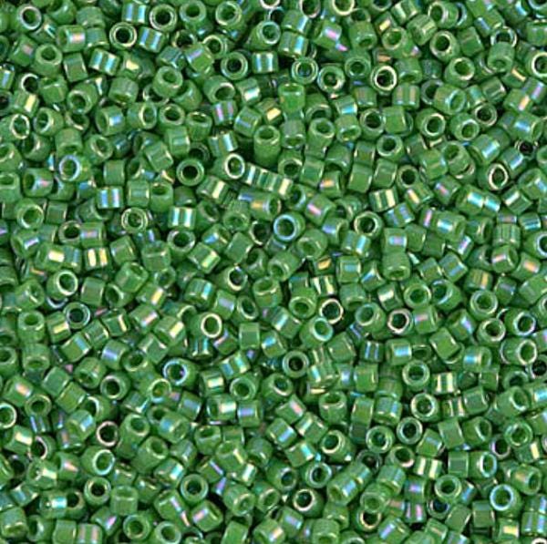 Opaque Green AB Miyuki Delica 11/0 DB0163