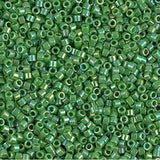 DB0163 11/0 Opaque Green AB Miyuki Delica