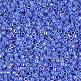 DB0167 11/0 Opaque Medium Blue AB Miyuki Delica