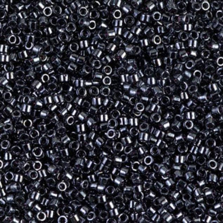 Metallic Gunmetal Miyuki Delica 11/0 DB001