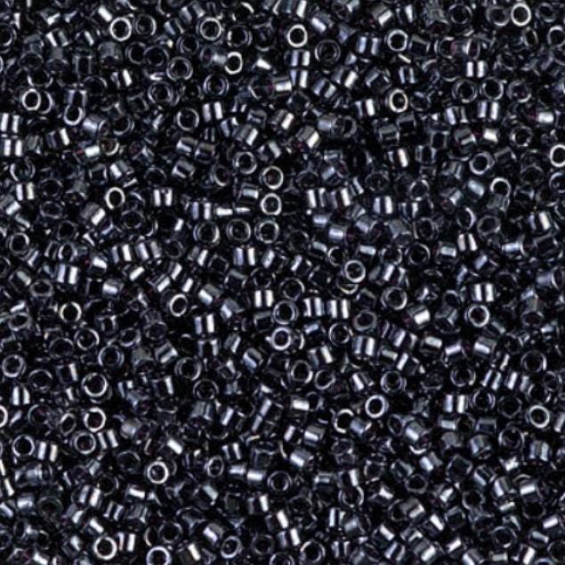  Metallic Gunmetal Miyuki Delica 11/0 DB001