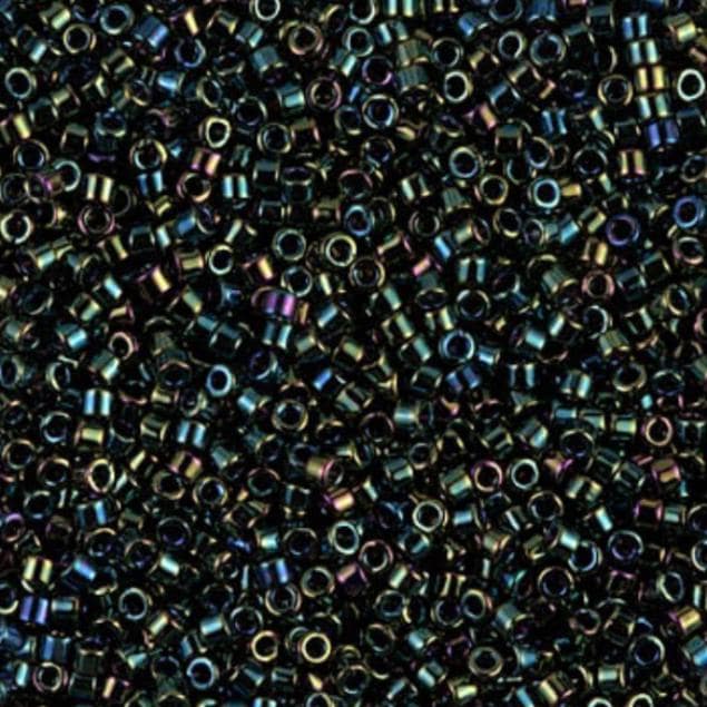 Metallic Forest Green Iris Miyuki Delica 11/0 DB0003