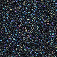 DB0005 11/0 Metallic Variegated Blue Iris Miyuki Delica 
