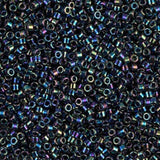 DB0005 11/0 Metallic Variegated Blue Iris Miyuki Delica 
