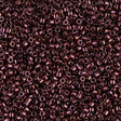 DB00012 11/0 Metallic Dark Raspberry Miyuki Delica 