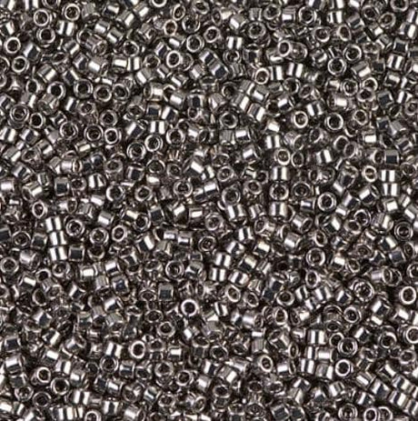 DB00021 11/0 Nickel Plated Miyuki Delica