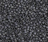 DB0306 11/0 Matte Metallic Slate Miyuki Delica